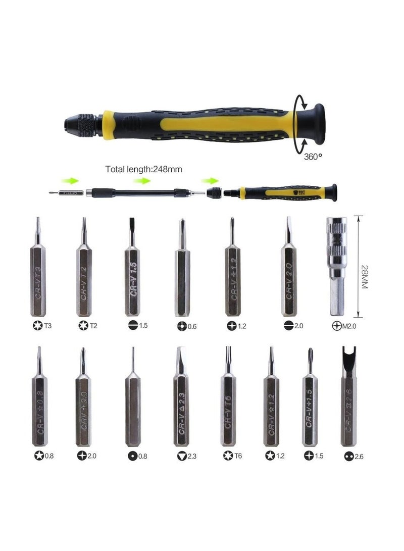 21 In 1 Precision Magnetic Smartphone Tablet Repair Screwdriver Set  - Image 3