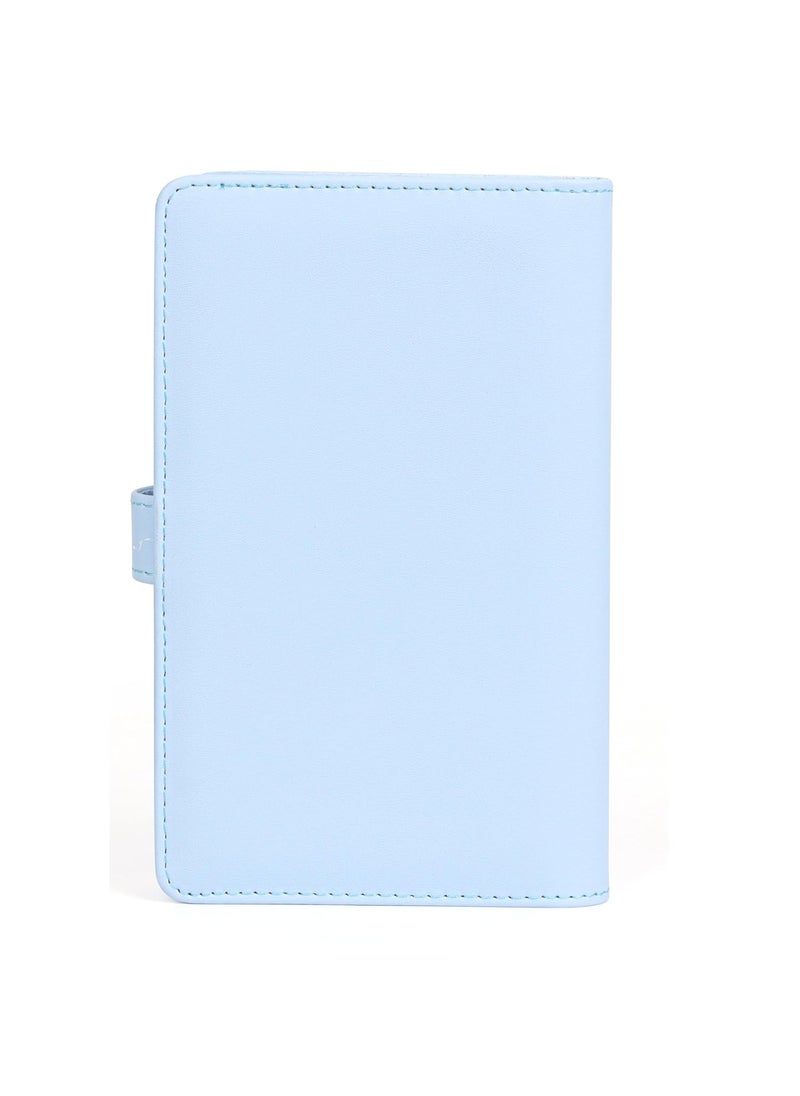 ZIKKON ZIKKON 2x3 inch Mini Photo Album 108 Photo Pocket Storage Album for fujifilm Instax mini film used in Mini 12119 90 9970Liplay Evo Mini 3 Photo CardsTickets Business CardsPastel Blue  - Image 4