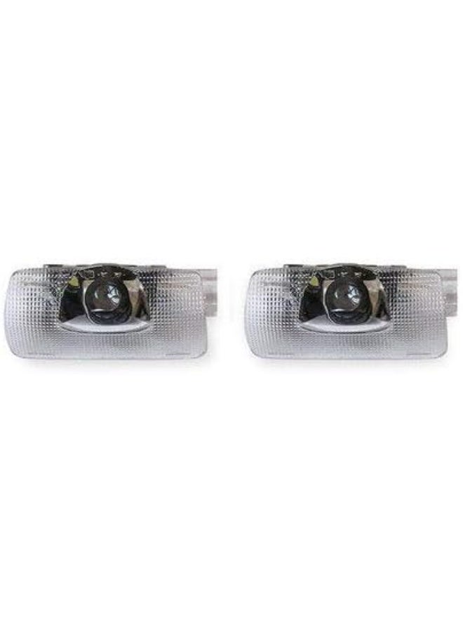 2pcs باب السيارة ترحيب LED بروجيكتور الليزر شعار ضوء / أشباح الظل أضواء لتويوتا 200 LC200 2010-2019 نماذج إكسسوارات - Image 2
