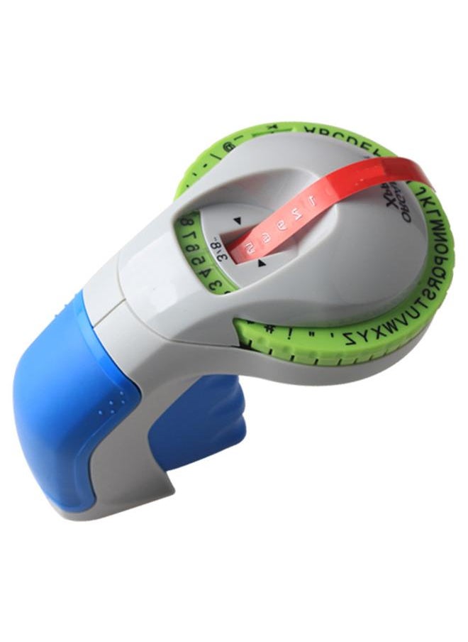 Thoraya Manual Label Embosser Three Dimensional Texture Self Cutting Portable Handheld DIY Embossing Label Maker  - Image 1