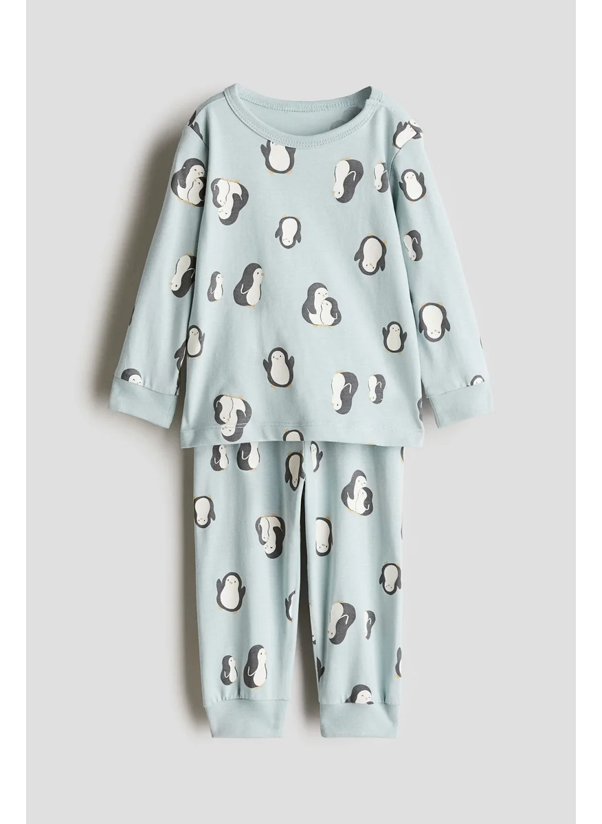 اتش اند ام Printed Cotton Pyjamas