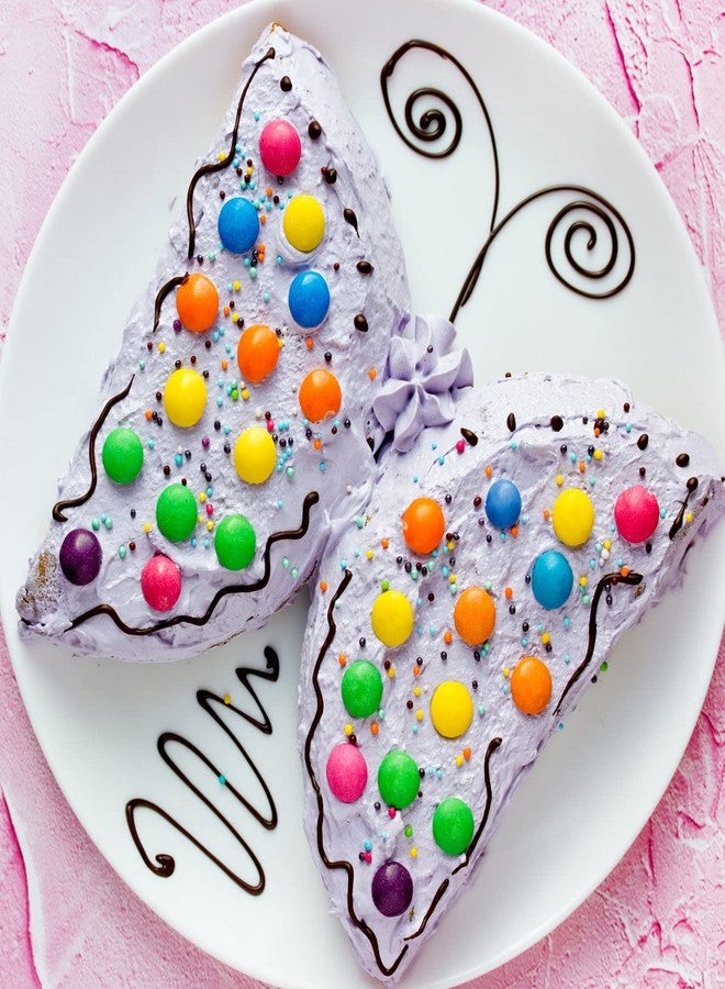 VIRTUEV Butterfly Shape Cake Cup Liners I Silicone Baking Cups I Muffin Cupcake Cases I Microwave or Oven Tray Safe I Molds for Handmade Soap, Biscuit, Chocolate, Muffins, Jelly Pack of 4 - Image 3