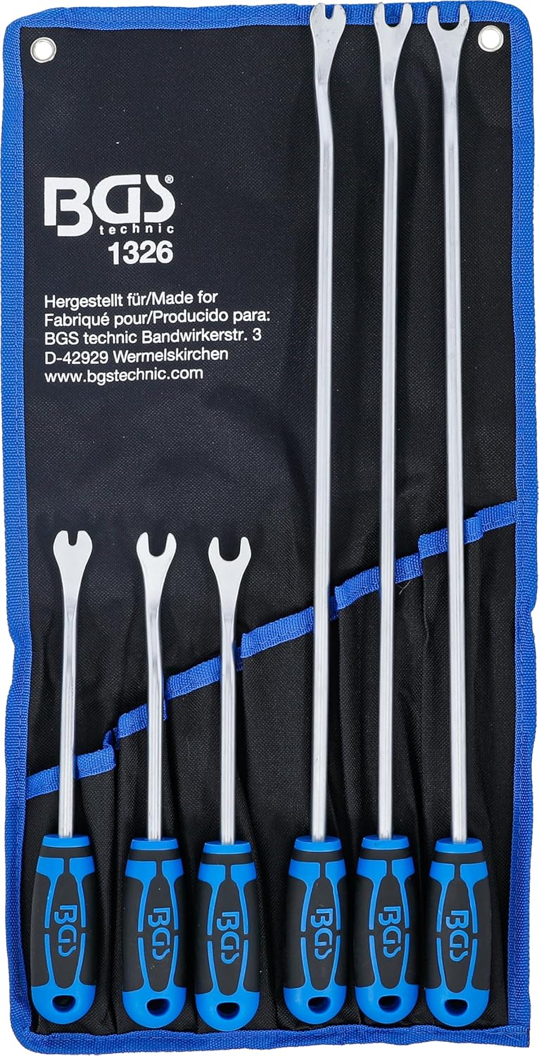 BGS 1326 | Interior Lining and Clip Removal Tool Set - Image 1