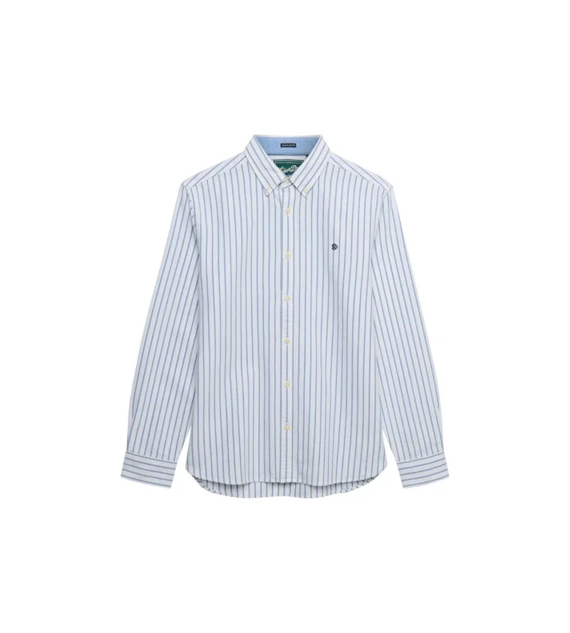 Superdry  Preppy Oxford Long Sleeve Shirt for Men | Best Price UAE