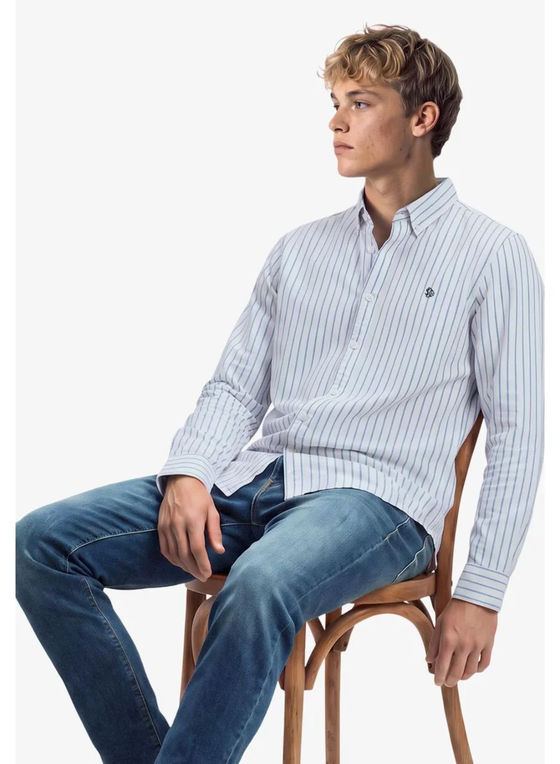 Superdry  Preppy Oxford Long Sleeve Shirt for Men | Best Price UAE