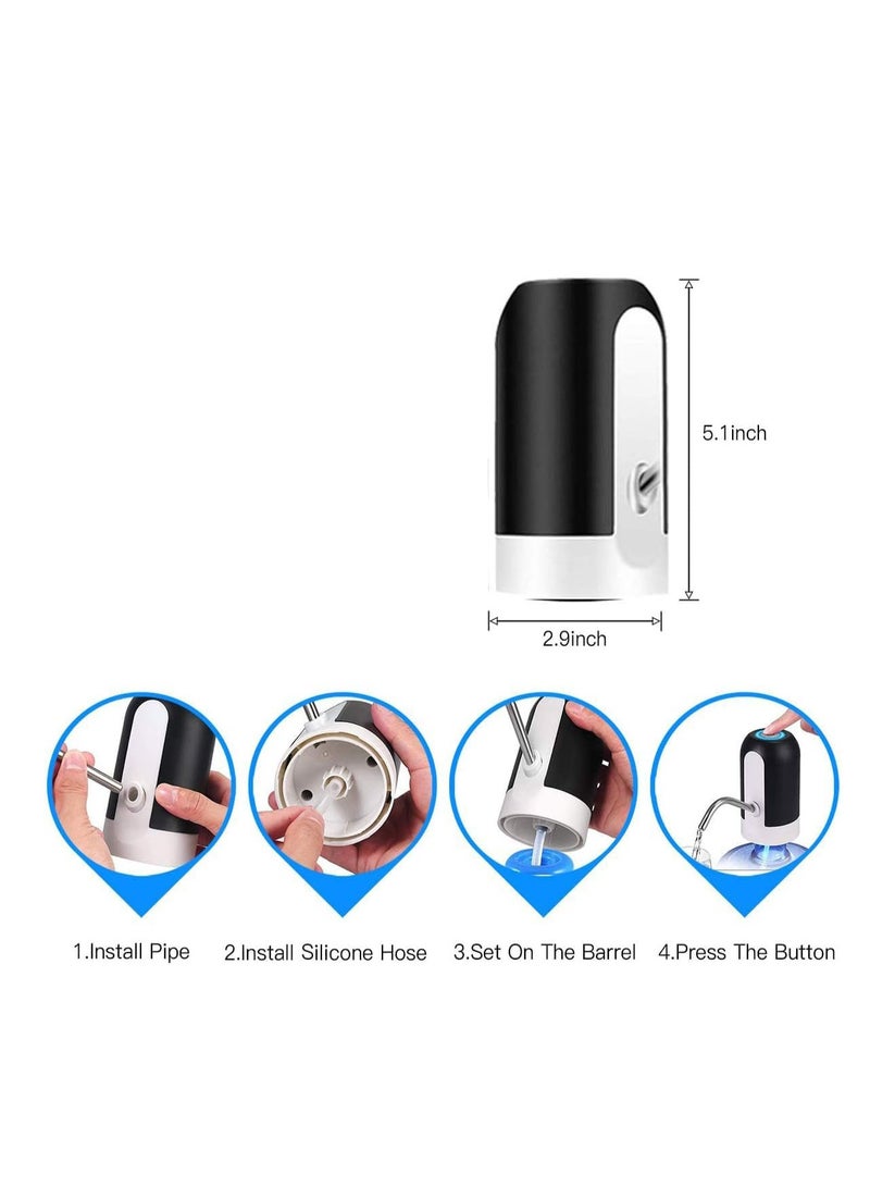 BEYTOR Rechargeable Mini Water Dispenser Portable and Light-Weight Pump with Easy Press Mechanism - Image 2