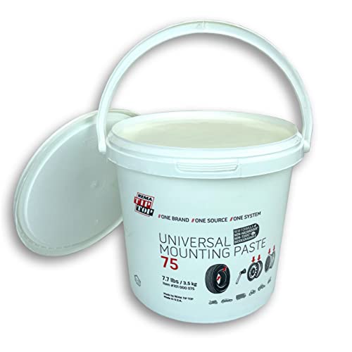 REMA TIP TOP 75 Universal Tire Mounting Paste 7.7 lb Tall Pail of Bead Lube - Image 2