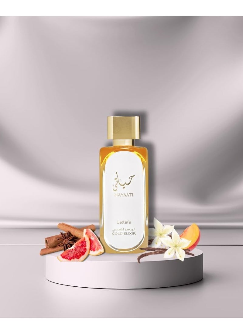 لطافة عطر حياتي جولد اليكسير من لطافة 100 مل - Image 4