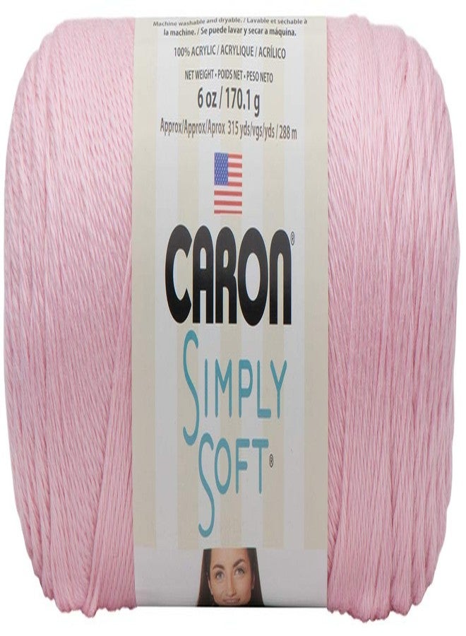 Caron Simply Soft Yarn Solids (3-Pack) Soft Pink H97003-97193