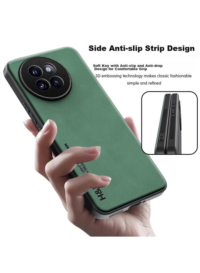 Hotfire Phone Case For Xiaomi Civi 4 Pro, Xiaomi Civi 4 Pro Protective Cover, Upgraded Skin-like Lambskin Matte Lens Full Protection Silicone Case For Men And Women - Midnight Black - Image 2