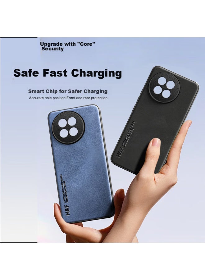 Hotfire Phone Case For Xiaomi Civi 4 Pro, Xiaomi Civi 4 Pro Protective Cover, Upgraded Skin-like Lambskin Matte Lens Full Protection Silicone Case For Men And Women - Midnight Black - Image 5