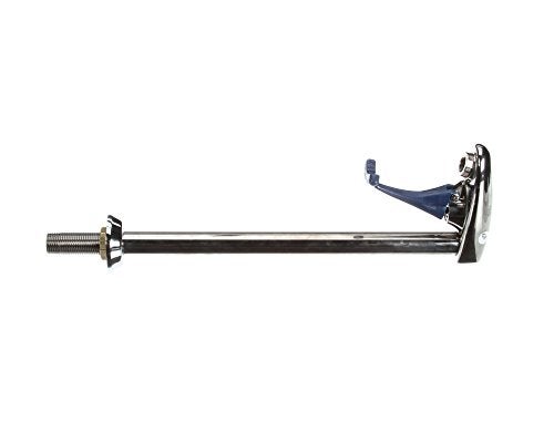 T&S Brass B-1210-12 12-Inch Deck Mount Pedestal Glass Filler with 1/2-Inch Npt Male Shank - Image 1