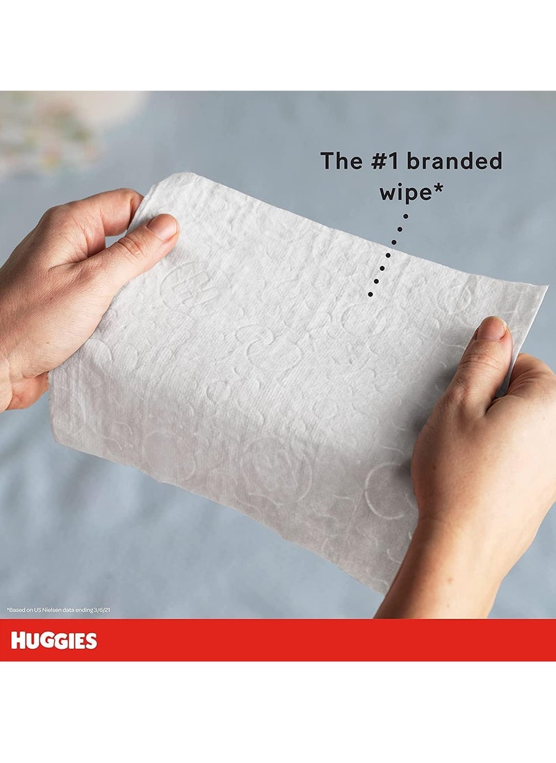 Huggies Natural Care Plus Unscented Baby Wipes with 99% purified water and 1% skin essential ingredients 1152 Wipes  - Image 3