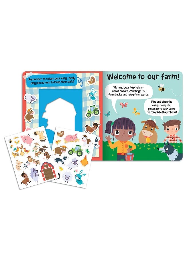 Easy Peely On the Farm - Peel, Stick, Play! - Image 2