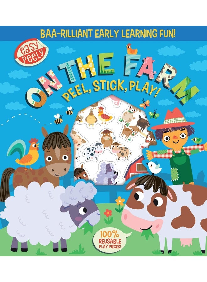 Easy Peely On the Farm - Peel, Stick, Play! - Image 1