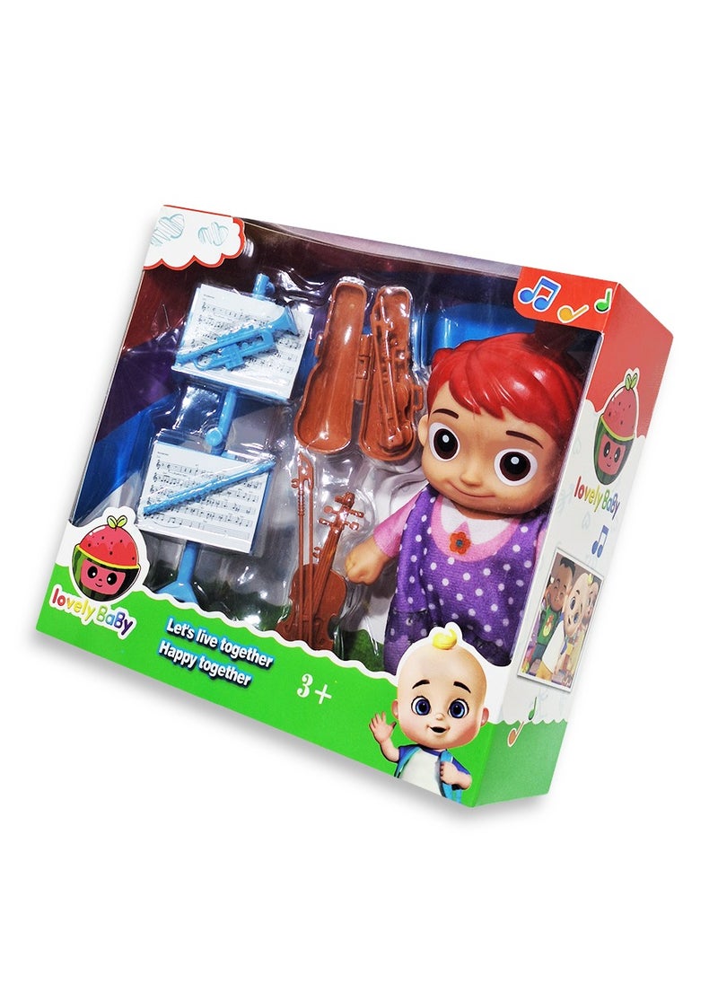 Lovely Baby kids toy Cocomelon characters with music instruments, fun toy for kids, a special and unique birthday gift  - Image 2