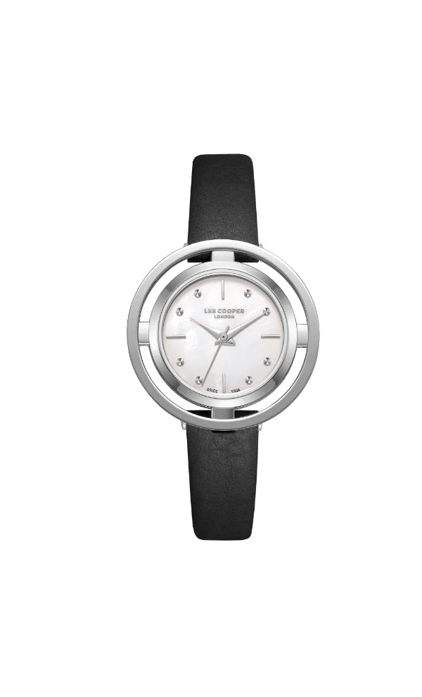 Lee Cooper Women's Leather Analog Watch LC08034.321 - 31.5 mm