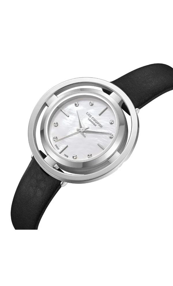 Lee Cooper Women's Leather Analog Watch LC08034.321 - 31.5 mm