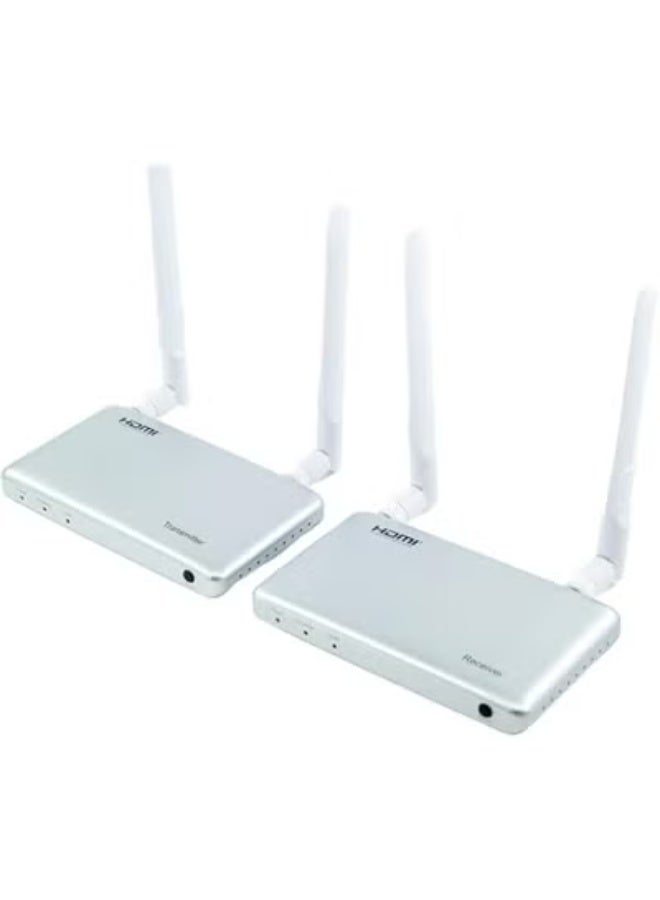 جهاز تمديد HDMI وUSB لاسلكي – نقل حتى 200 متر – بتقنية 2.4G و5G – تشغيل فوري مع وحدة إرسال واستقبال - Image 1