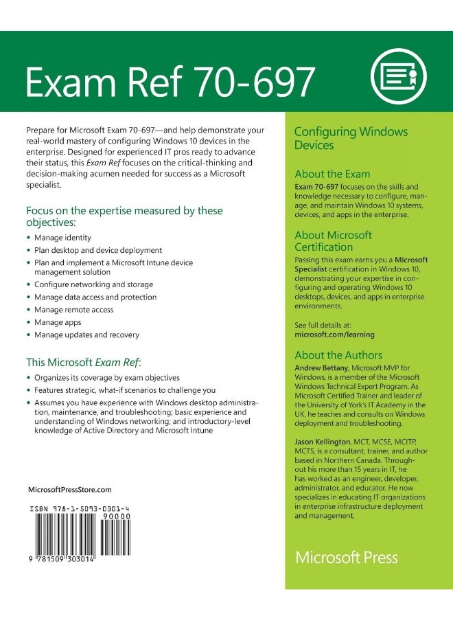 Exam Ref 70-697 Configuring Windows Devices  - Image 2