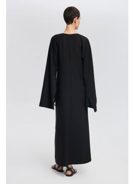 Touche Japone Sleeve Crepe Dress  - Image 4