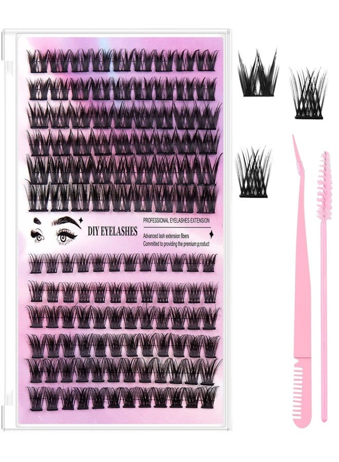 TecoKart® Manga Lashes for Women, 3D Wispy Fake Eye Lashes Kit, Pre-Glued Natural Look Voluminous False Eyelashes with Applicator Tools (30+40 Pairs) - Image 1
