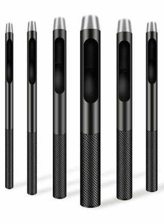 Leather Hole Punch, 6 Pcs Round Hollow Punch Set, Industrial Grade Black - pzsku/Z7964E047B00F05BBC472Z/45/_/1687254457/273c2af5-761a-4d33-b334-d07d4f72d182