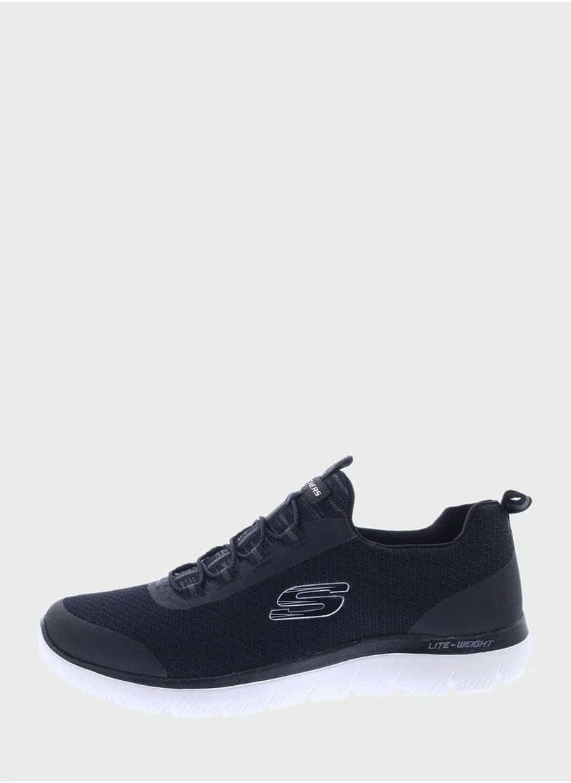SKECHERS Lace up low top sneakers