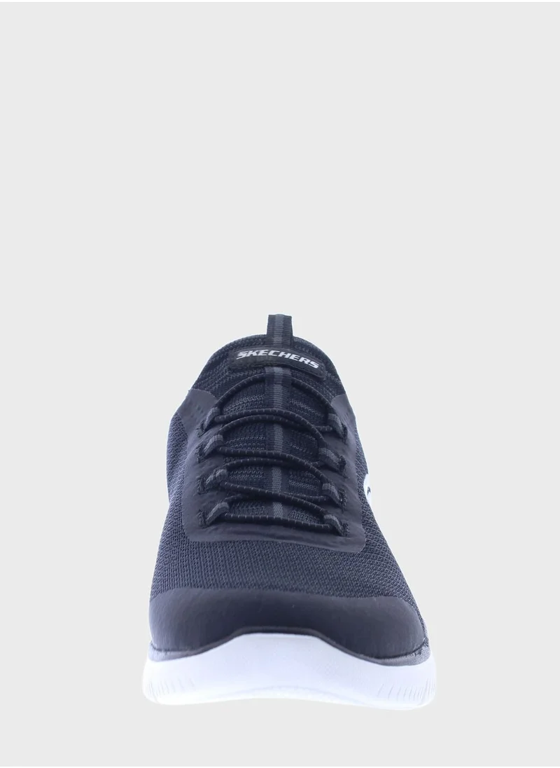 SKECHERS Lace up low top sneakers