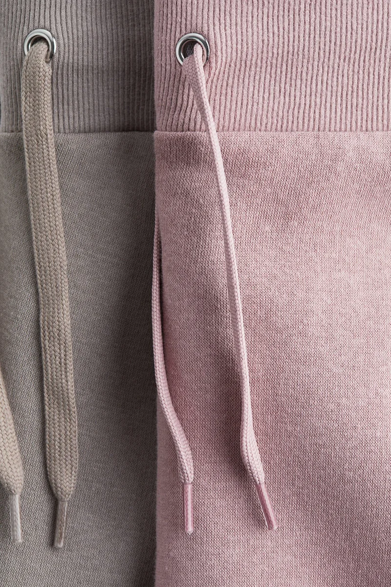 H&M 2-pack flared sweatshirt joggers