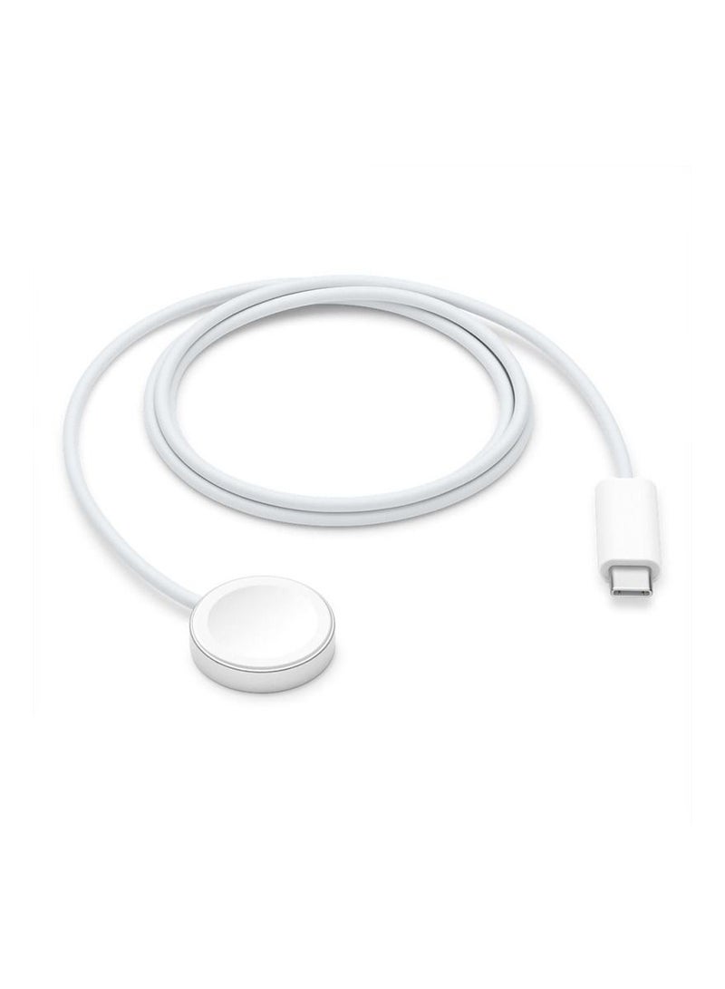 TWEGGON Apple Watch Charger, Magnetic Fast Charger to USB C Cable for iWatch Apple Watch White  - Image 2