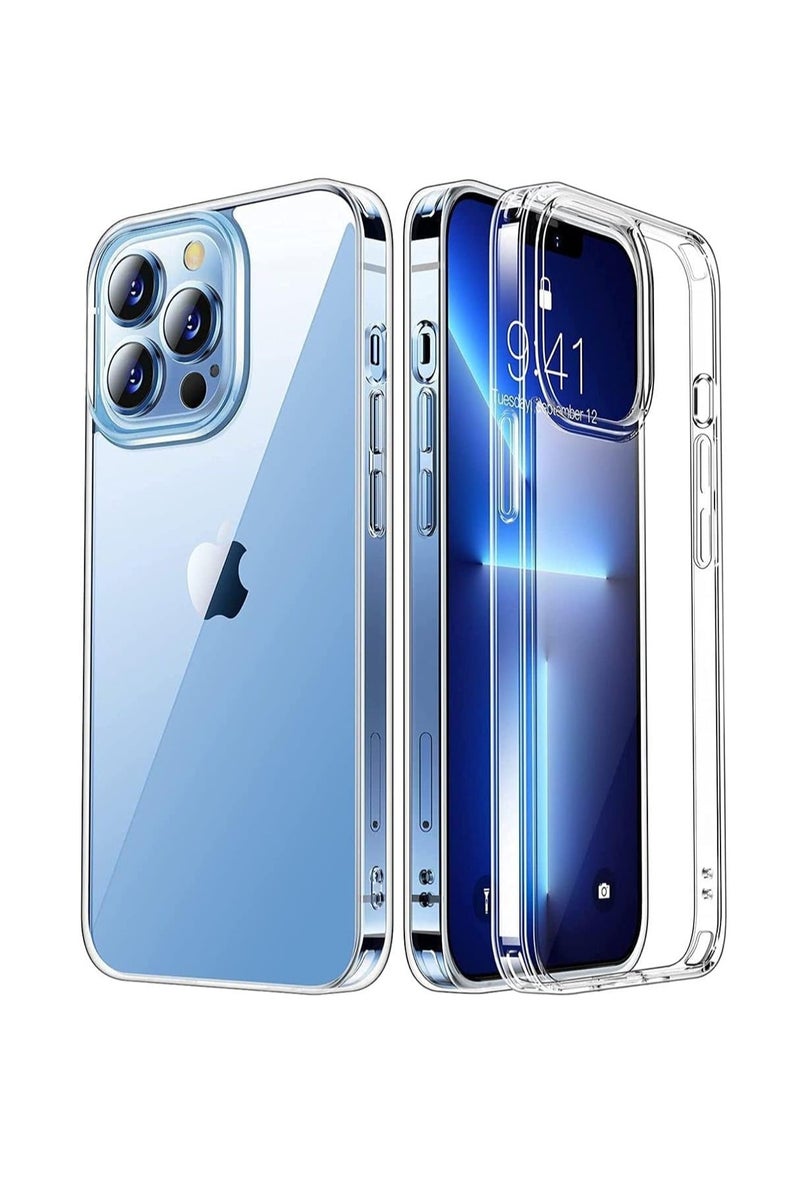 كوبلو جراب شفاف Coblue لموبايل iPhone 13 Pro | ضد الاصفرار | نحيف وخفيف مع حماية من الصدمات | مقاوم للخدوش - Image 1