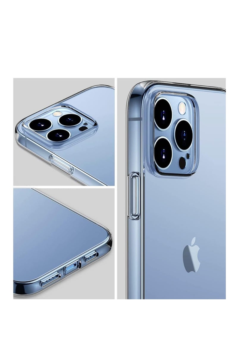 كوبلو جراب شفاف Coblue لموبايل iPhone 13 Pro | ضد الاصفرار | نحيف وخفيف مع حماية من الصدمات | مقاوم للخدوش - Image 2