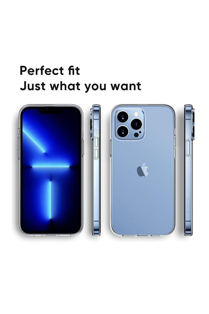 كوبلو جراب شفاف Coblue لموبايل iPhone 13 Pro | ضد الاصفرار | نحيف وخفيف مع حماية من الصدمات | مقاوم للخدوش - Image 4