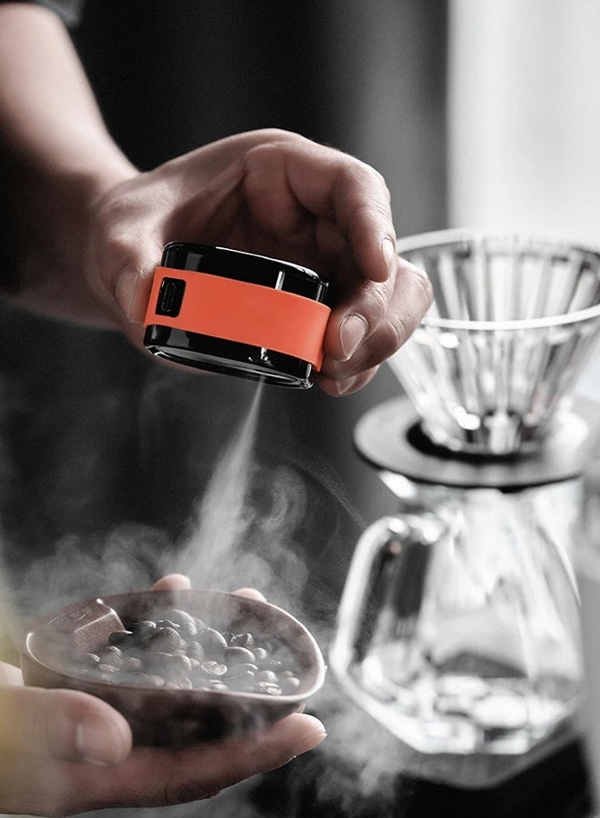 بخاخ حبوب البن الكهربائي – يشمل شاحن USB وغطاء واقي - Image 1