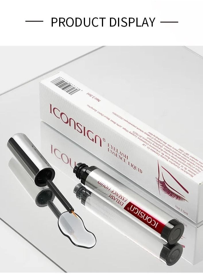 ICONSIGN - Iconsign Organic Plant Extract Eyelash Enhancing Liquid Serum for Quick 14 Days Eyelash and Eyebrow Growth - Image 1