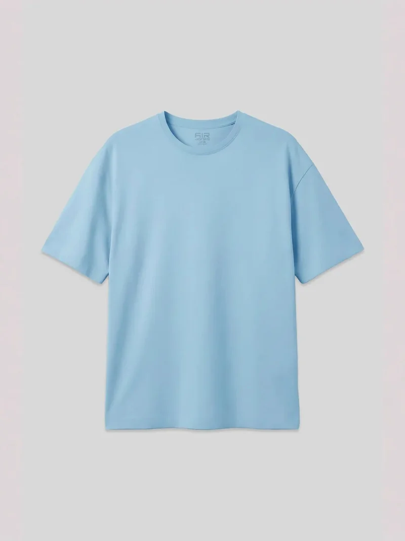 تومي لايف TOMMY Oversized Cotton Crew Neck T-Shirt