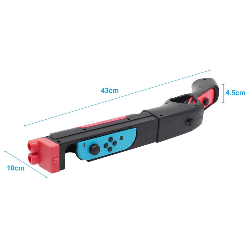 FASTSNAIL Shooting Gun Compatible with Nintendo Switch/Switch OLED, Replacement for Joy-Con Gun Controller, Game Hand Grips for Nintendo Switch Joycon - Image 5