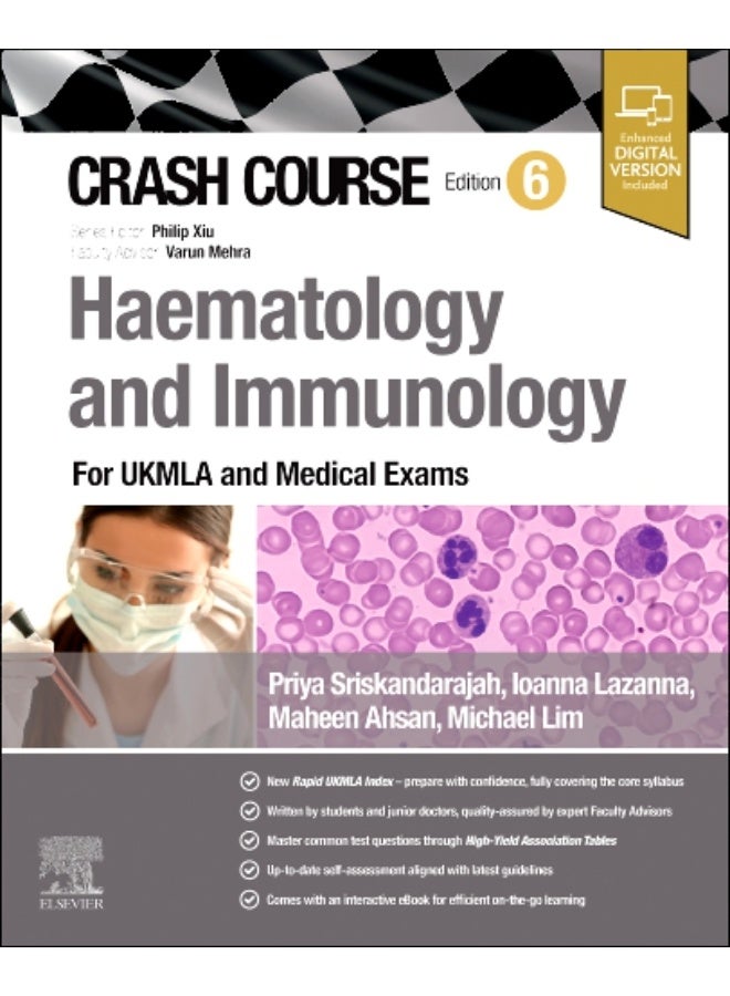 Crash Course Haematology and Immunology, 6th Edition