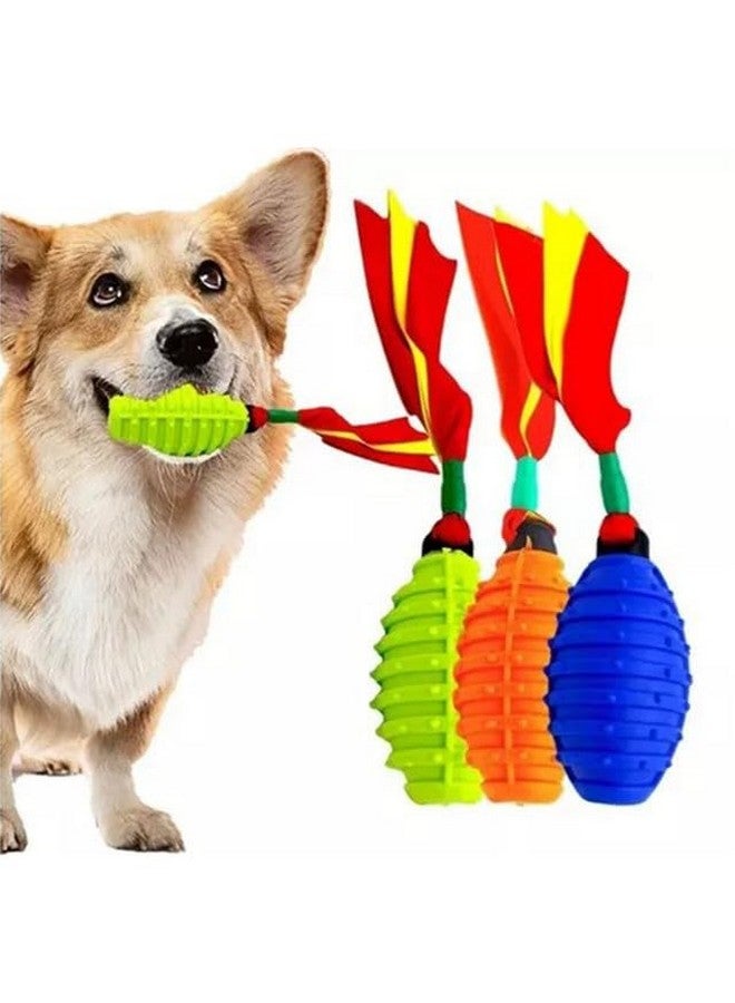 Emily Pets Dog Squeaker Toy, Tough Tug Of War Dog Toy, Interactive Dog Toy For Fetch, Durable Dog Rope Chew Toy For Medium Large Dogs, Tough Puppy Teething Toy - Image 3