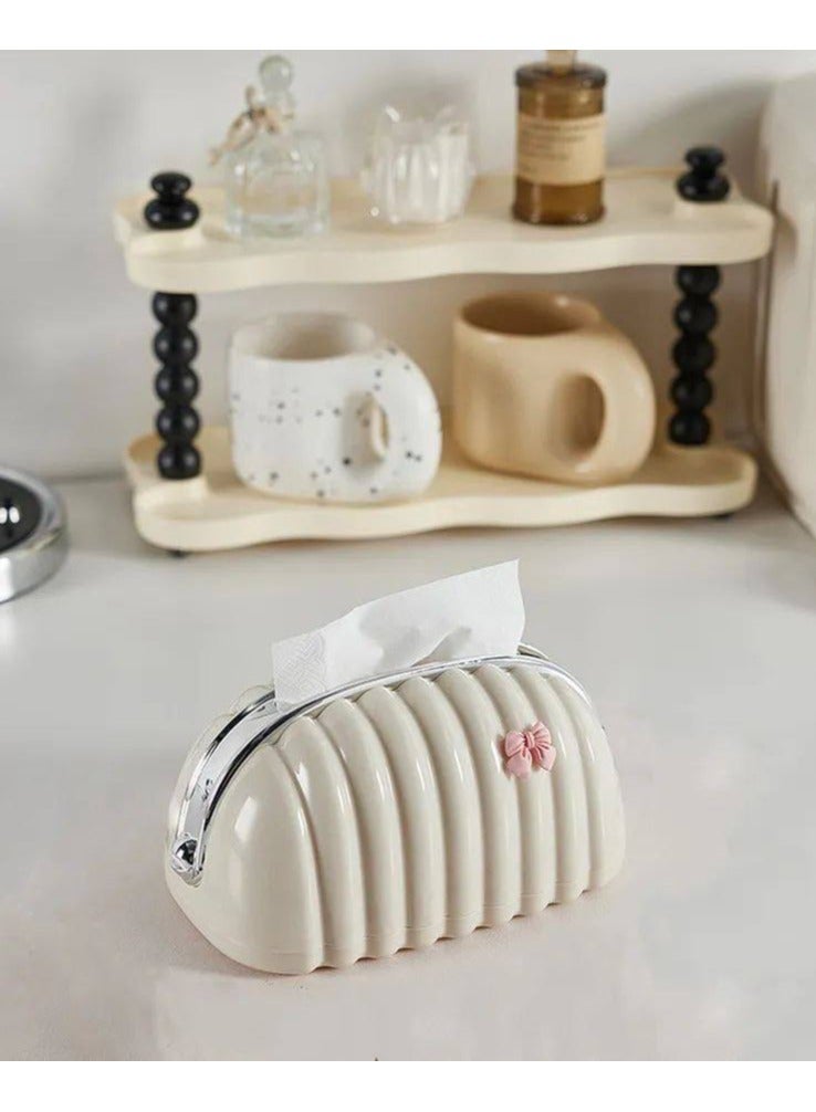 A stylish and practical tissue box for organizing spaces, providing you with a chic way to store tissues. Rg  - Image 3