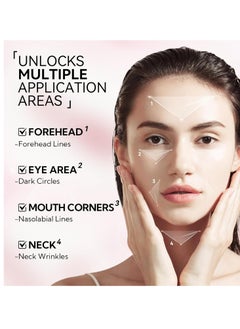 Breylee BREYLEE Rose Eye Mask - 60 Pcs Under Eye Treatment for Puffy Eyes, Wrinkles, Dark Circles and Fine Lines (Rose)  - Image 4
