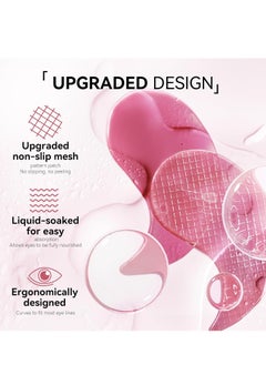 Breylee BREYLEE Rose Eye Mask - 60 Pcs Under Eye Treatment for Puffy Eyes, Wrinkles, Dark Circles and Fine Lines (Rose)  - Image 2