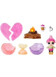 MGA Entertainment L.O.L. Surprise! Winter Chill Hangout Spaces Furniture Playset With Cozy Babe Doll  - Image 4