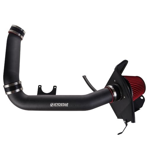 Wuidail Cold Air Intake System-High Flow Air Filter Cold Air Intake Compatible with 2011-2015 Dodge Durango & Jeep Grand Cherokee 3.6L V6- Increase Performance & Towing Performance Air Intake - Image 1