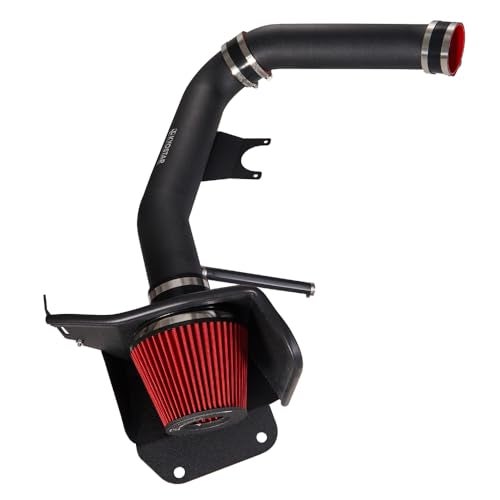 Wuidail Cold Air Intake System-High Flow Air Filter Cold Air Intake Compatible with 2011-2015 Dodge Durango & Jeep Grand Cherokee 3.6L V6- Increase Performance & Towing Performance Air Intake - Image 3