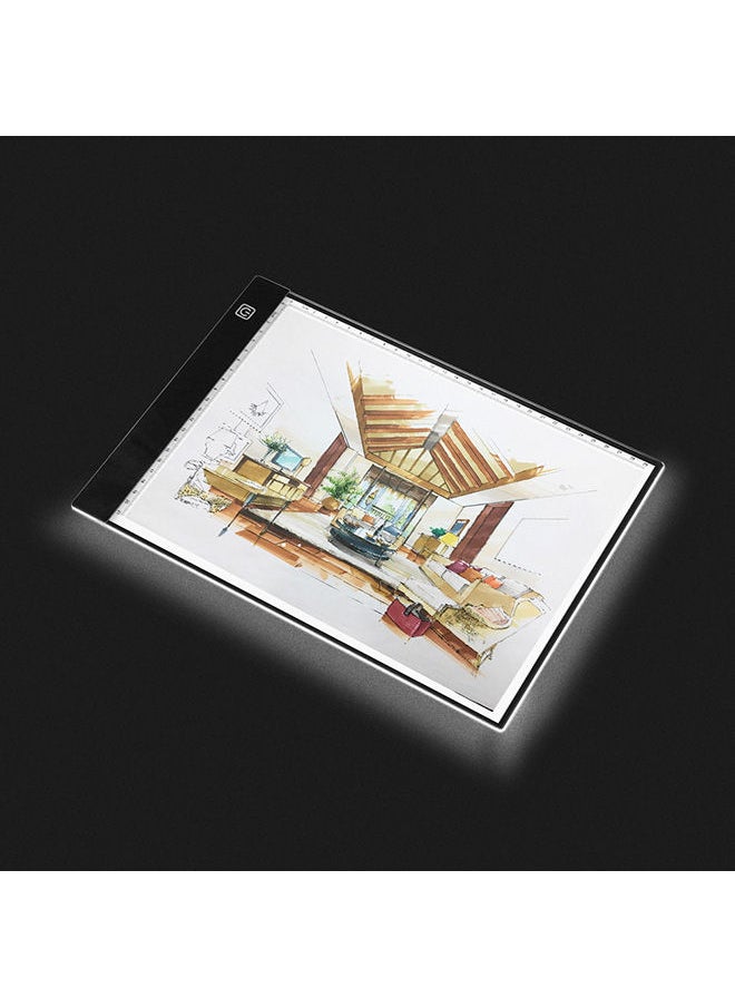 Y&D - A4 LED Powered Light Box Tracer Copy Board Black - Image 1