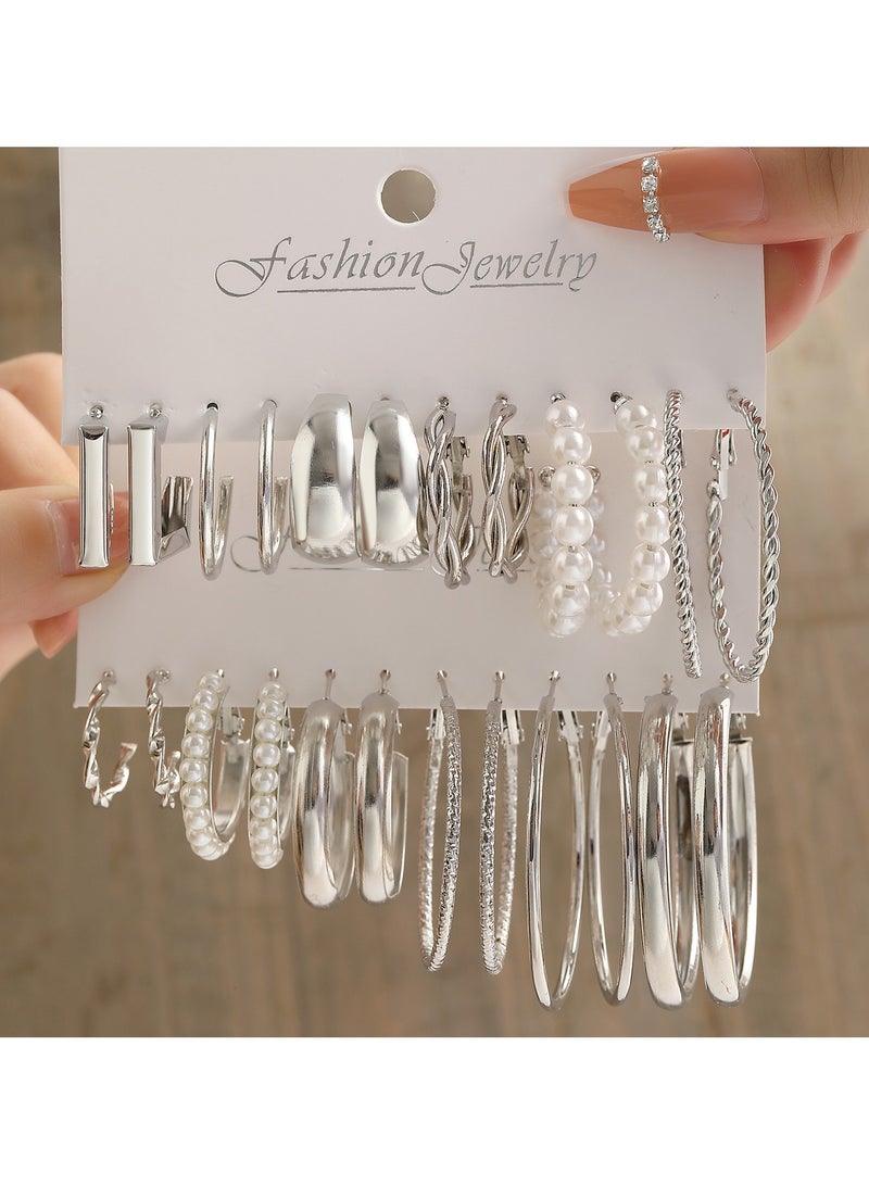 Mark Fairwhale Simple Personalized And Fashionable Earring Set