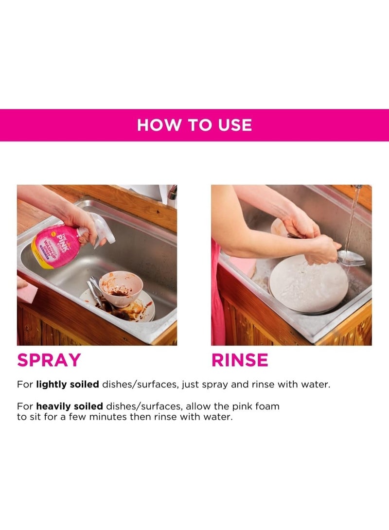 Stardrops - The Pink Stuff Miracle Wash -Up Spray 500ml - Image 4