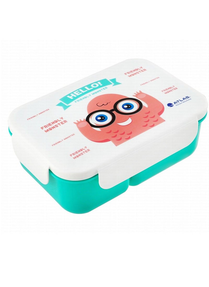 ATLAS - 2-Compartment Lunch Box Multicolour - Image 1